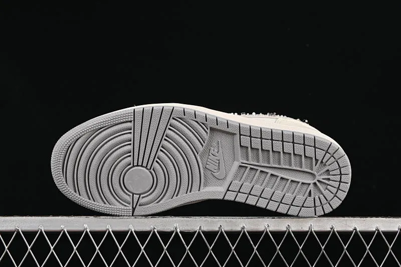 All categories Air Jordan Jordan series basketball shoes Air Jordan 1 Low Air Jordan 1 Low AJ1 Joe 1 flash diamond white crack low-top cultural casual sneakers IH7323-100